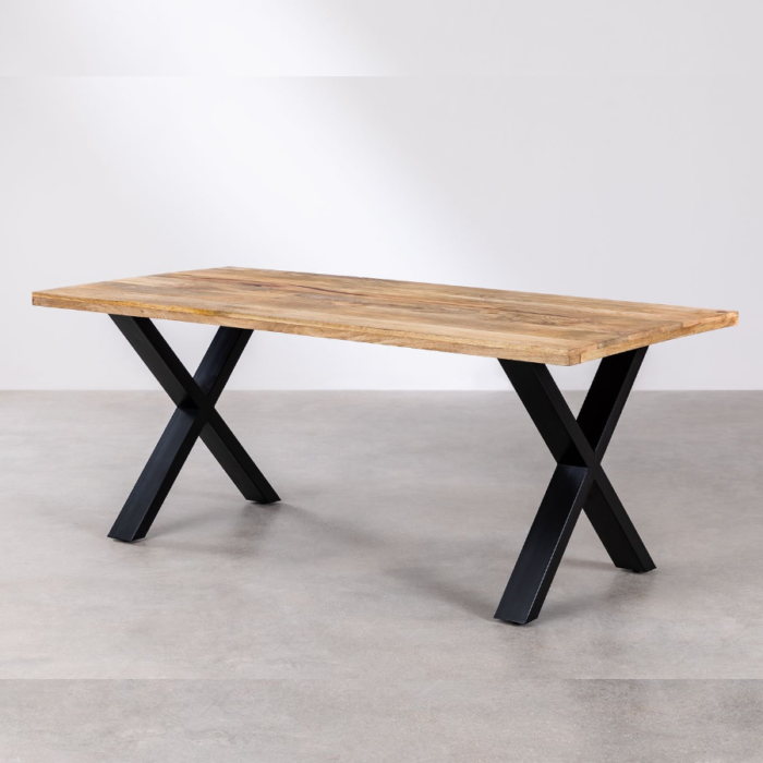 Solidwood Rectangular Dining Table in Mango Wood
