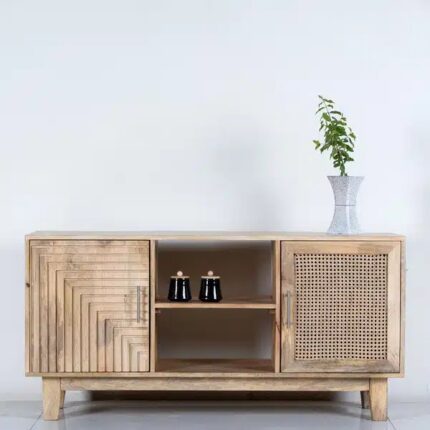 Ratten Handmade Tv Unit Cabinet