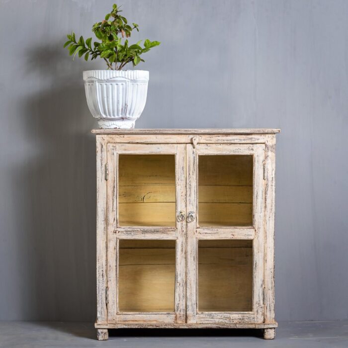 Distress Solid Wood Small Cabinet
