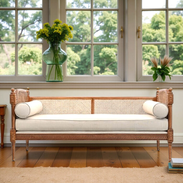 Indian Luxe Solid Daybed Sofa