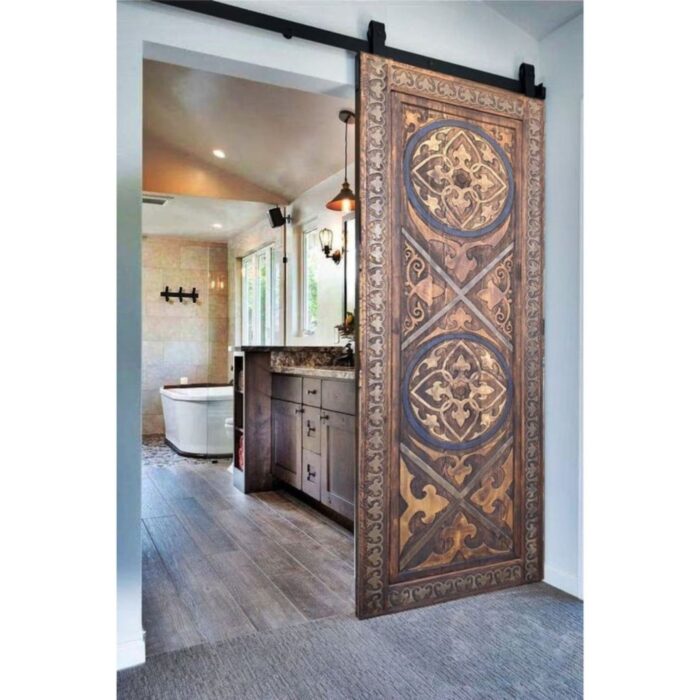 hand carved doors