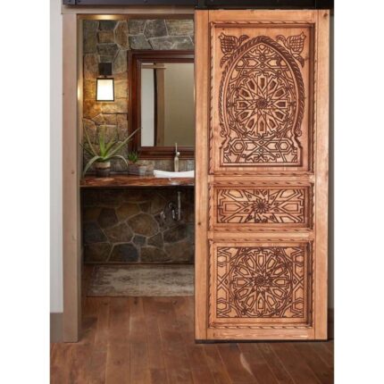 wooden barn door